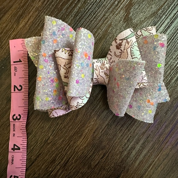 Girls Aligator Clip Bows Multicolored - Picture 4 of 8